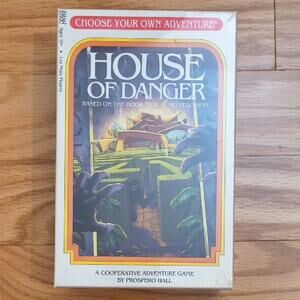 Choose Your Own Adventure House of Danger Adventure Game Ages 10+ Players 1+ NWT